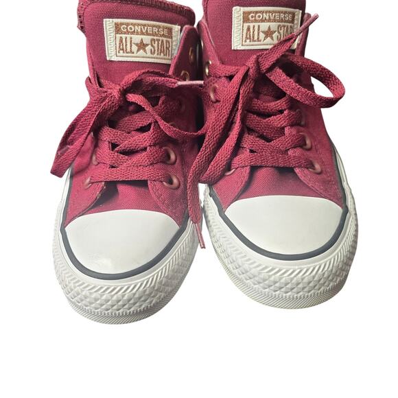 ⭐️Converse Allstar Burgundy Maroon Lowtop Shoes Sz 7 - Picture 2 of 8